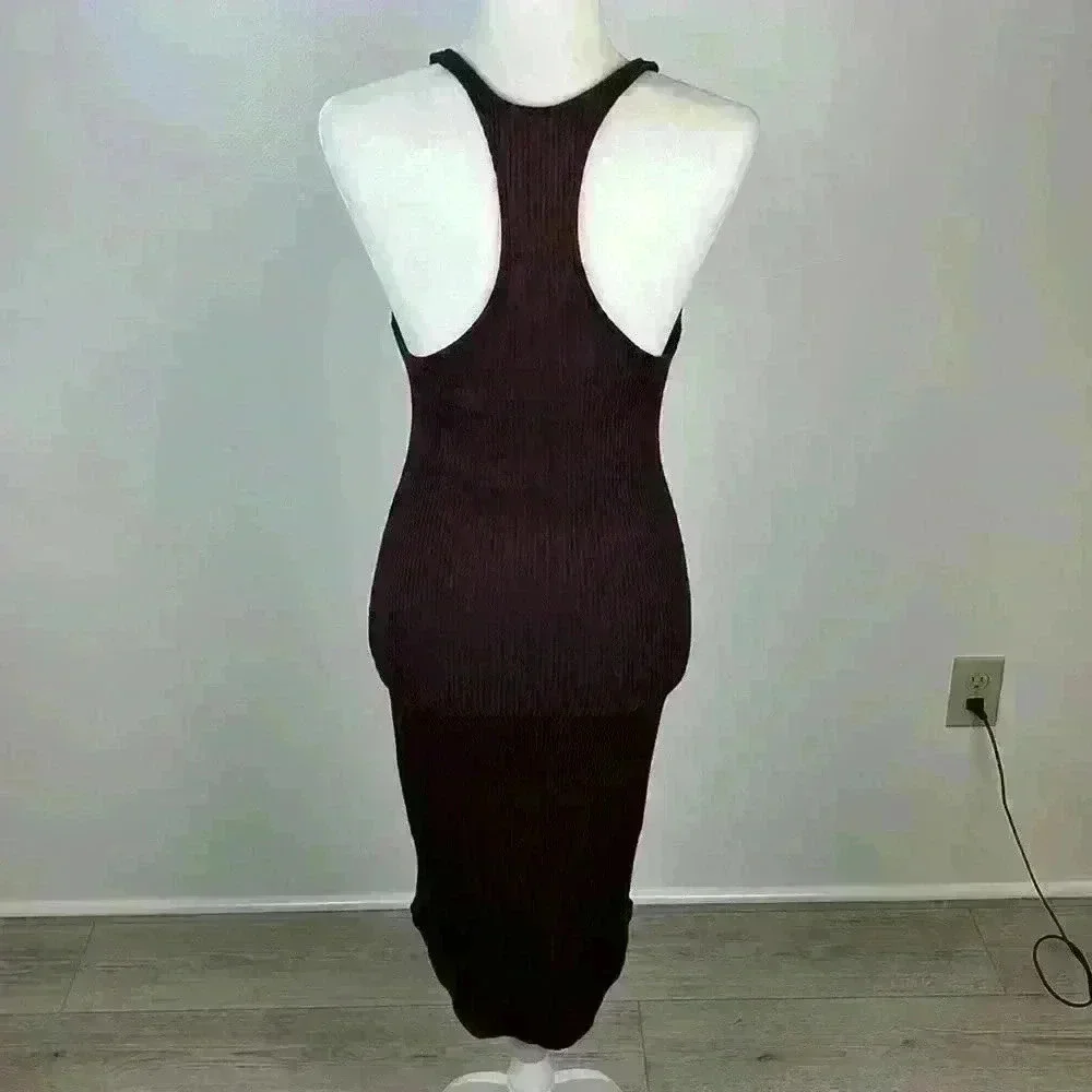 Don’t Ask Why Ribbed Bodycon Dress OS